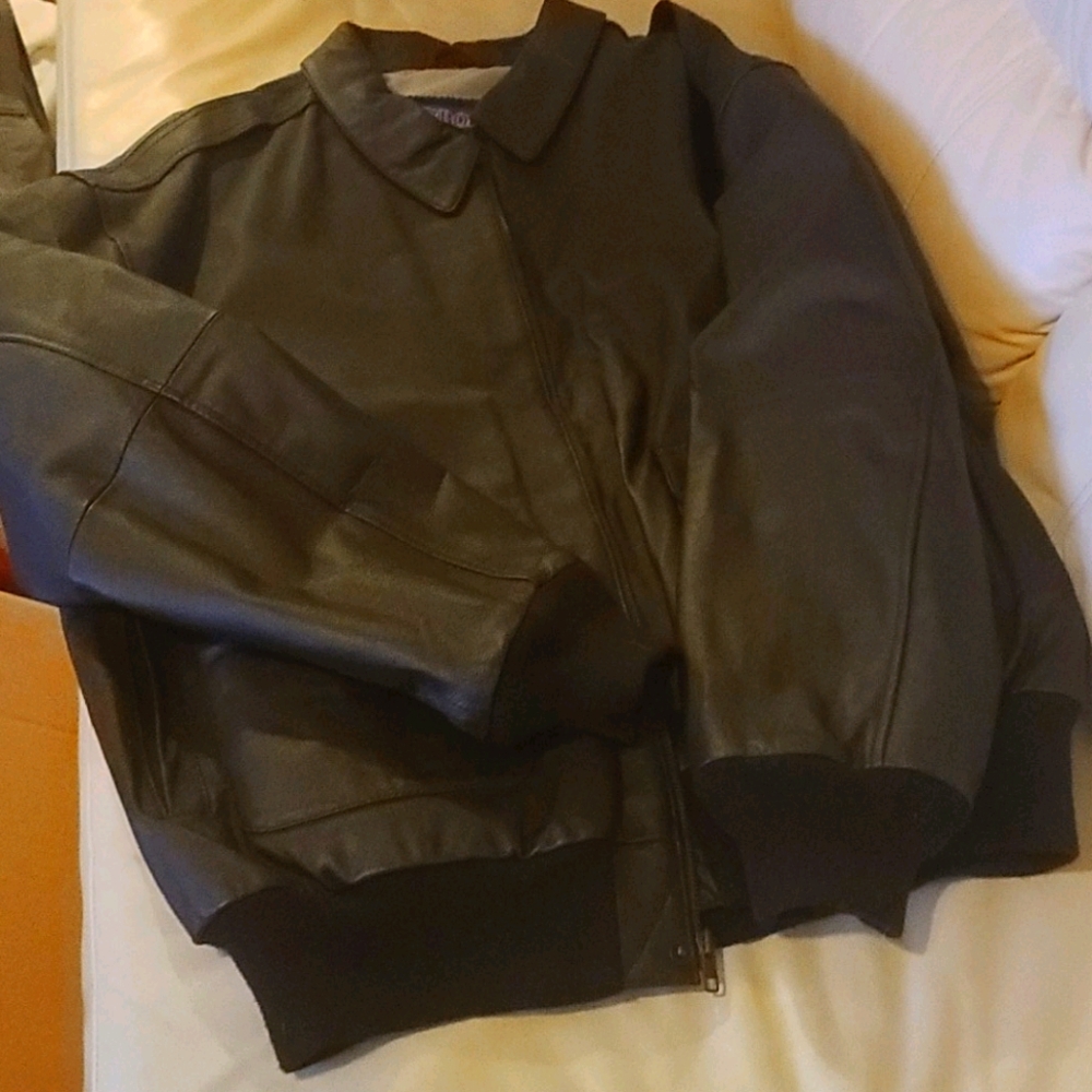 Airborne Leather Coat
